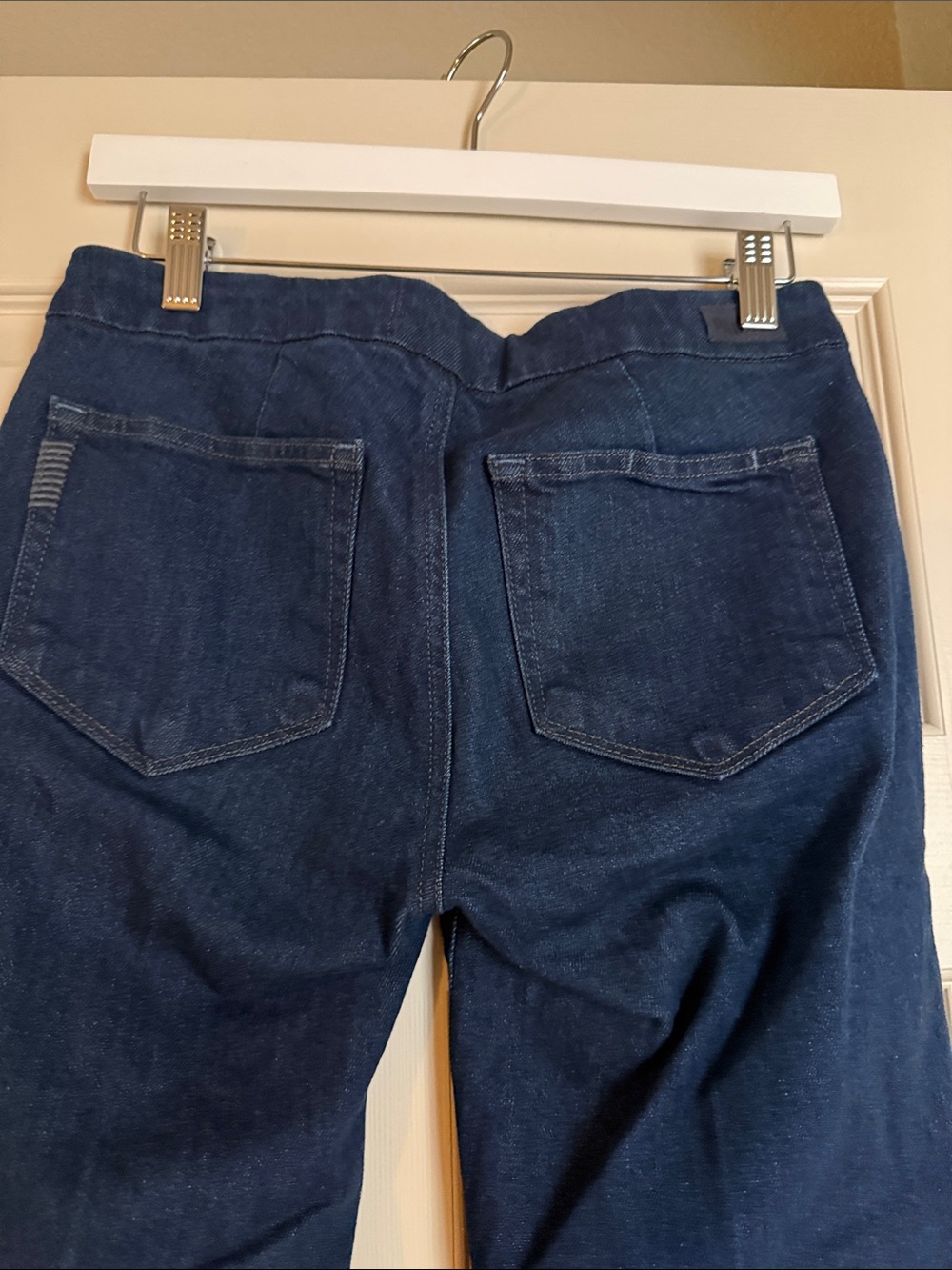 PAIGE Dark Navy Straight-Leg Jeans - Picture 4 of 7
